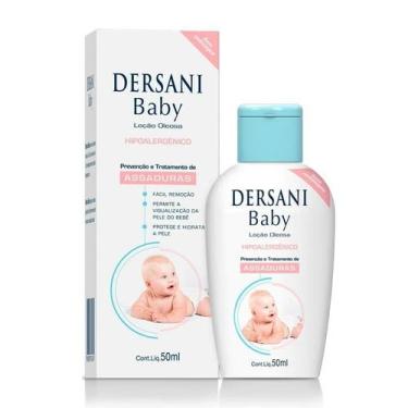 Imagem de Loção Para Assadura Oleosa Dersani Baby 50ml  Dersani - Saniplan