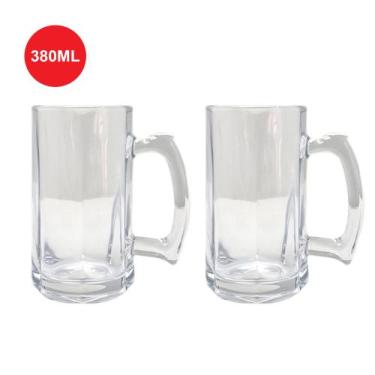 Imagem de Caneca de Chopp de Vidro Sub Zero 380ml - Belovidro, 2