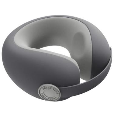 Imagem de Almofada de pescoço de viagem urnexttour Car Pillow Memory Foam Grey