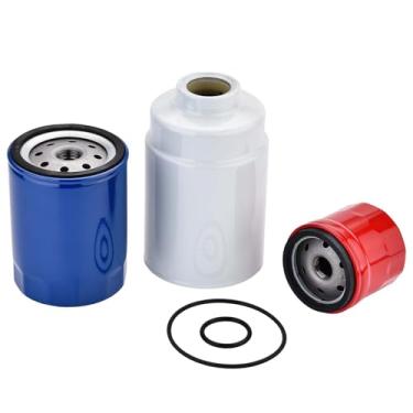 Imagem de Hoiedt Conjunto De Óleo Combustível Para Motor Duramax Diesel 6,6 L, Compatível Com Chevy Silverado/Gmc Sierra 2500 3500 Hd 2001-2016, Substitui Tp3018, Pf2232, 29539579