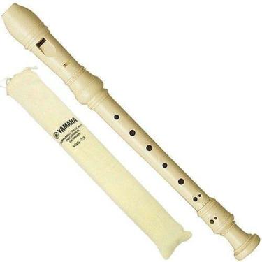 Imagem de Flauta Doce Germânica Yamah  Yrs23g Resina Abs  - Yamaha