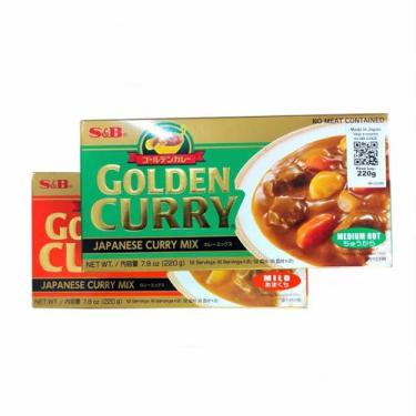 Imagem de S&b Golden 2 Curry Medium Hot 240g E 2 Suave (médio), Golden Curry