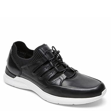 Imagem de Rockport Total Motion Active Ghillie Tênis masculino, Preto, 7.5 Wide