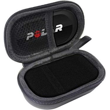 Imagem de TUDIA Capa vazia de EVA para monitor de frequência cardíaca com alça peitoral compatível com Polar H10, Zacurate Pro Series 500DL, oxímetro de pulso de ponta de dedo 500BL, monitor de saturação de