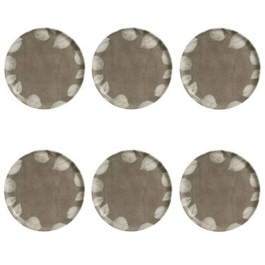 Imagem de Conjunto De Pratos Rasos 06 Peças Bio Seiva Porto