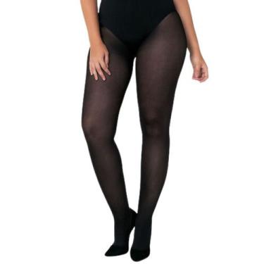 Imagem de Meia Calça Plus Size Trifil W0 6101 Fio 40 Poliamida Opaca, Preto, EE/