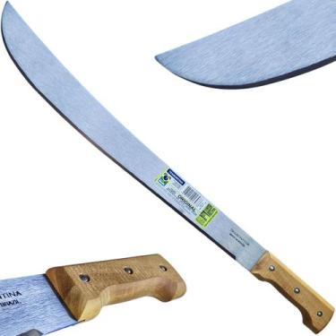 Imagem de Facão Tramontina 22 Polegadas Full Tang 70cm para Mato Lâmina de Aço C