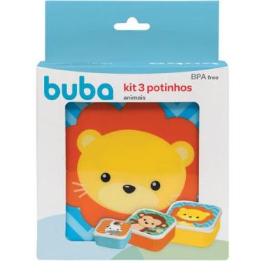 Imagem de Kit BUBA com 3 Potinhos - Animais