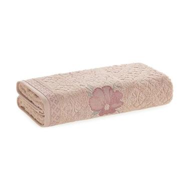 Imagem de Toalha De Rosto Yuna Karsten Fio Cardado Rosê