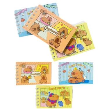 Imagem de Kit 2 Livros Colorir 2025 Capivaras 50 Paginas Divertido E
