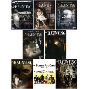 Imagem de generic Haunting: Série De Tv Completa, Temporadas 1 A 7 + Episódios Piloto Originais (Haunting Em Connecticut, Geórgia) Coleção Dvd, Cartão Arte Bônus