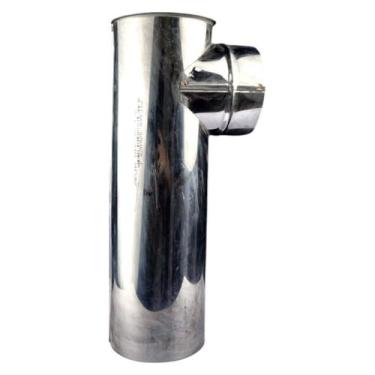 Imagem de Joelho Fogão Lenha Inox Zatti