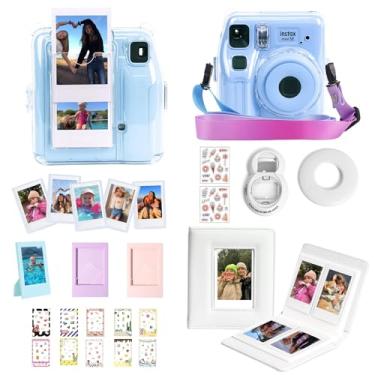Imagem de CAIYOULE Acessórios Para Fujifilm Instax Mini Se Instant Camera Case Film Album Molduras Fotos Adesivos Diy Espelho Selfie Círculo Assistente Pacote Inclui Pc (Sem Câmera)