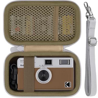 Imagem de Baval Estojo Para Câmera Kodak Ektar H35/H35N De Filme Meio Quadro, Suporte Transporte E Acessórios (Estojo Marrom)