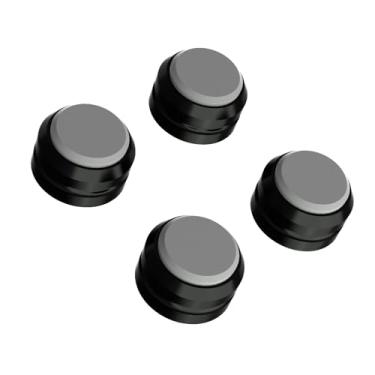 Imagem de Preffair Altifalante de áudio Alumínio/Silicone Pés de isolamento de toca-discos Amortecedor de vibração Almofada de absorção de choque para amplificador, pré-amplificador, dispositivos DAC, 4 peças