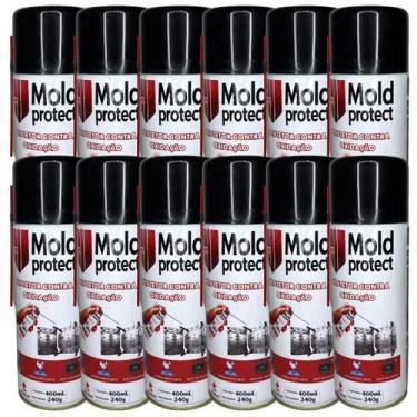 Imagem de Protetivo Spray Vermelho Moldes Injeção Plástica 12 Latas - FFS