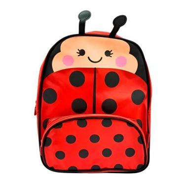 Imagem de Mochila Infantil Bichinhos Escolar Estampa:joaninha F102 - GXM