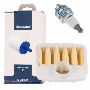 Imagem de Kit Manutenção Filtros Vela Motosserra Husqvarna 353 