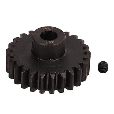 Imagem de M1.5 Equipamento de carro RC com parafuso de ajuste M5 8mm Diâmetro do motor RC Kit de engrenagem de motor para traxxas 6s 8s 1/5 (25t)