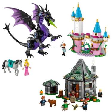 Imagem de Lego Aventura Cabana Do Hagrid Forma Dragão Malévola