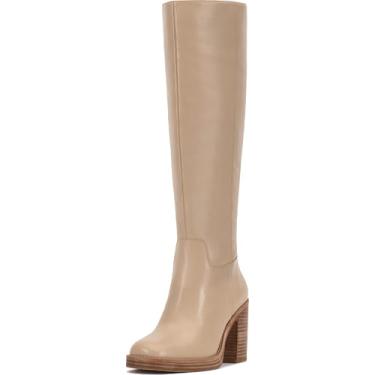 Imagem de Vince Camuto Bota de cano alto feminina Gibi, Polimento macio, 36