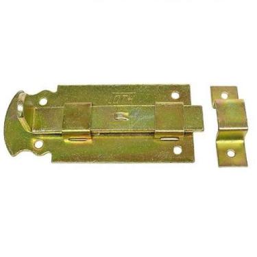 Imagem de Ferrolho Fio Chato 2,0'' Bicromatizado - Loth com Parafusos