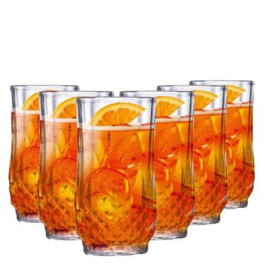 Imagem de Copo de Vidro Senior Long Drink Multiuso 250ml 6pcs- Ruvolo