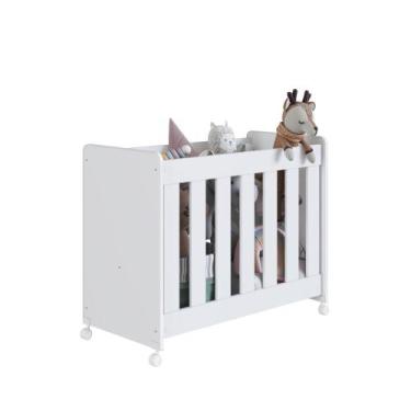 Imagem de Mini Berço 4 em 1 com Colchão Multifuncional Linha Evolutivo Branco - 