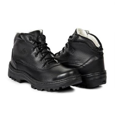 Imagem de Bota Masculina de Inverno para Neve em Couro em Lã Impermeav - Oslo In