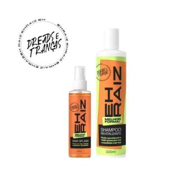 Imagem de Ehraiz Kit Shampoo + Leave In para Cabelos Trançados, Kit
