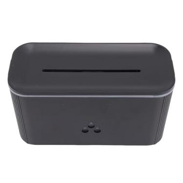 Imagem de AYNEFY Umidificador Silencioso Com Luz de Alteração de Cor Luz Noturna, Difusor de óleo Essencial de 160 Ml Mini USB Com 7 Colorido Light Light Desk Portátil Menma de Umidificador (Preto)