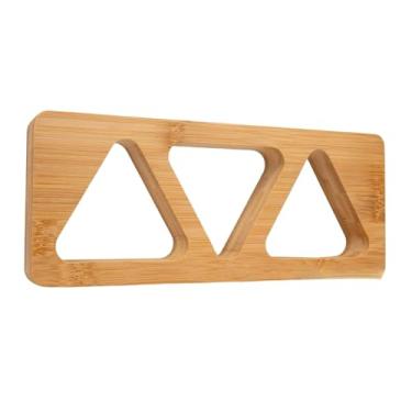 Imagem de ＫＬＫＣＭＳ,Máquina de fazer bolinhas de arroz de madeira, onigiri, criativa, antiaderente, doméstica, artesanal, prática, faça você mesmo, ferramenta para fazer, Forma Triangular