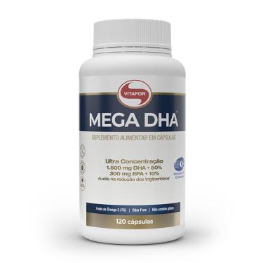 Imagem de Mega DHA 1500mg + EPA 300mg (120 Caps) Vitafor