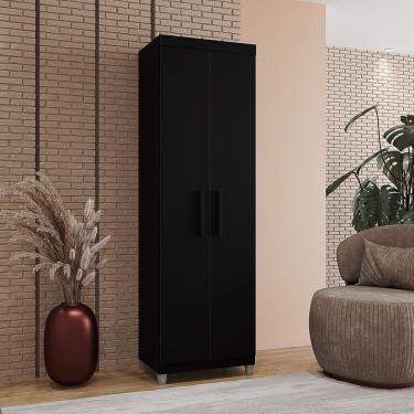 Imagem de Armário Multiuso 190cm X 58cm Dalila Preto