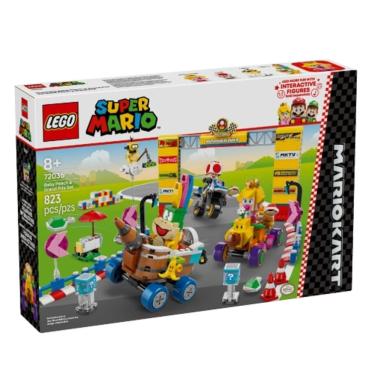 Imagem de Lego Super Mario - Mario Kart - Conjunto Bebe Peach E Grande Premio 72036