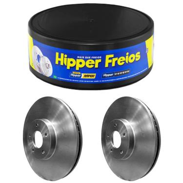 Imagem de Par Disco Freio Azera 3.0 2012 A 2017 Dianteiro Ventilado