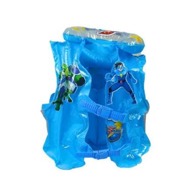 Imagem de Colete Inflável Boia Infantil Para Praia Piscina Lago - Wellmix, Hero 