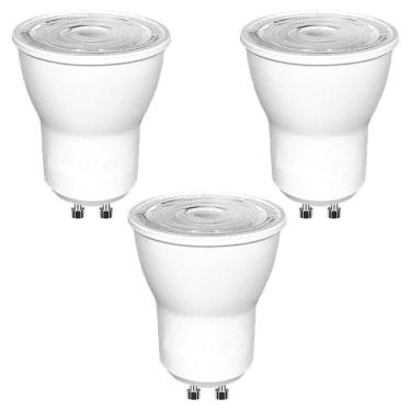 Imagem de Kit 3 Lampada Led 4W Branco Neutro Mini Dicroica Mr11 Gu10