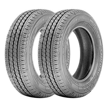 Imagem de Jogo 2 Pneus Pirelli Aro 16 Chrono 225/75R16C 118R