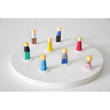 Imagem de Kit Bonecos Família Sistêmica Básico - Constelação Familiar na Água - Bonecos para Constelação Familiar