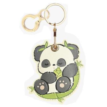 Imagem de Estojo porta-chaves de couro para Apple AirTag - BORKUANA