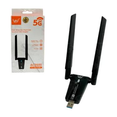 Imagem de Antena Wireless Usb Ac2600 Altomex 2.4ghz/5ghz 2600mbps