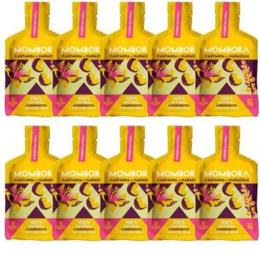 Imagem de Gel De Carboidrato De Castanha E Maracujá Display C/10un Mombora