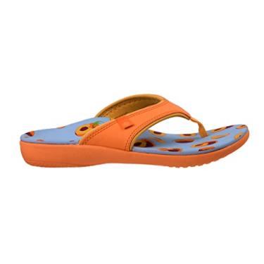 Imagem de Spenco Sandália feminina Yumi Fruitopia, Pêssegos, 38