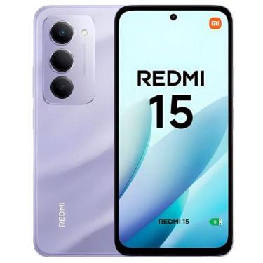Imagem de Smartphone Xiaomi Redmi 15 8GB de RAM 256GB Tela 6.9 Dual Sim LTE Sand