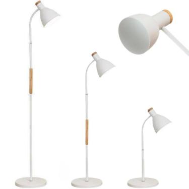 Imagem de Luminária Piso Chão Coluna 155Cm Regulável Flexível 360