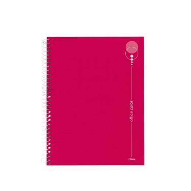 Imagem de Caderno Universitario 1 Materia Office Color Foroni Rosa