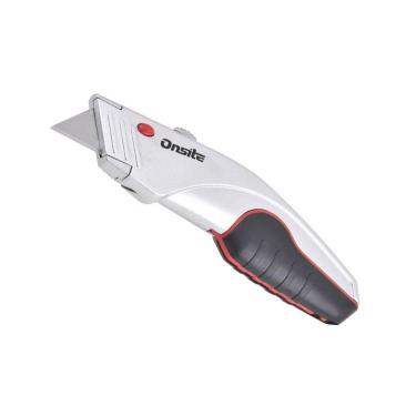 Imagem de Estilete De Segurança Retrátil 165Mm Com 5 Lâminas Onsite