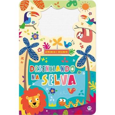 Imagem de Livro Lousa Magnética: Crie E Aprenda Na Selva - Diversão E Criatividade Sem Limites!