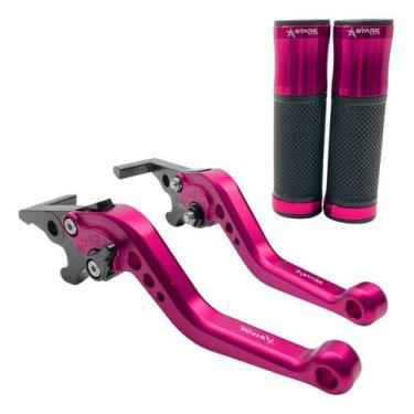 Imagem de Manete Esportiva Manopla Xmax 250 X-max Xmax - Stark Race, Pink